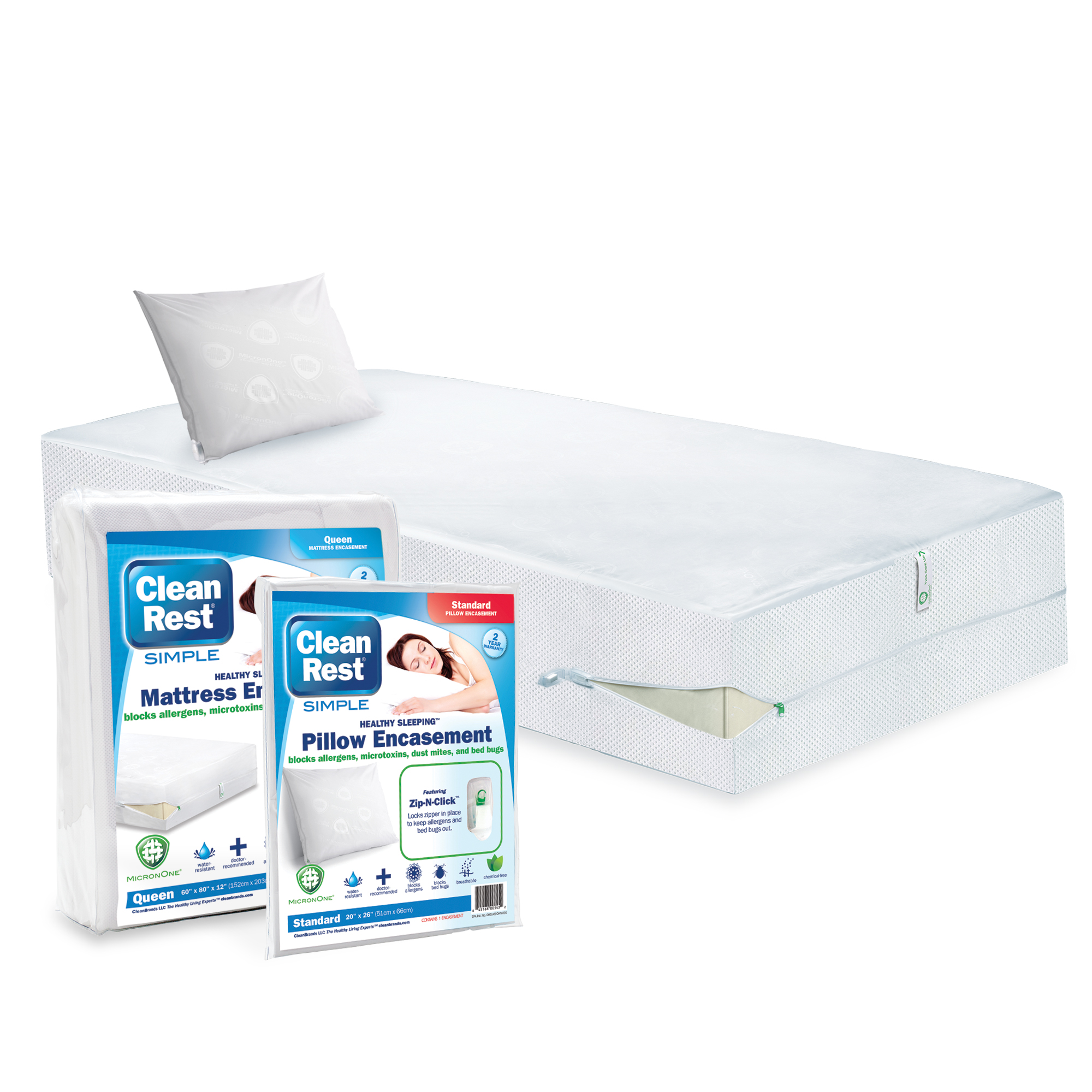 CleanRest Waterproof Mattress Protector - CleanRest